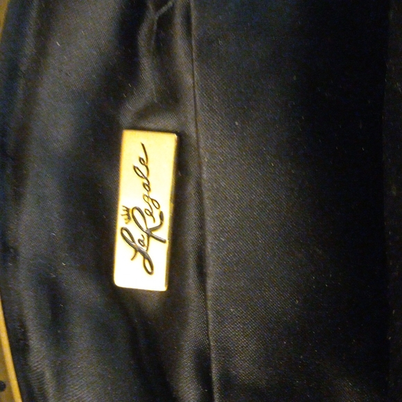 Black Sequin La Regale Purse - Picture 3 of 4